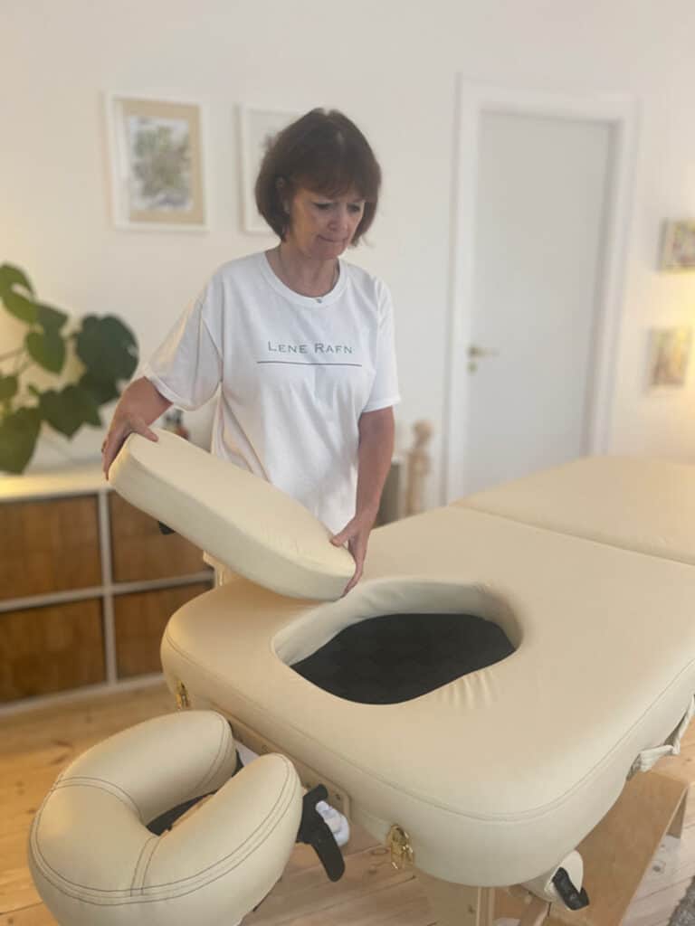 Specialbriks til gravidmassage